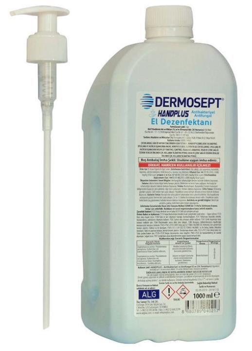 Dermosept Handplus Antiseptik Solüsyon Pompalı 1lt | Antiseptik El Dezenfektanı