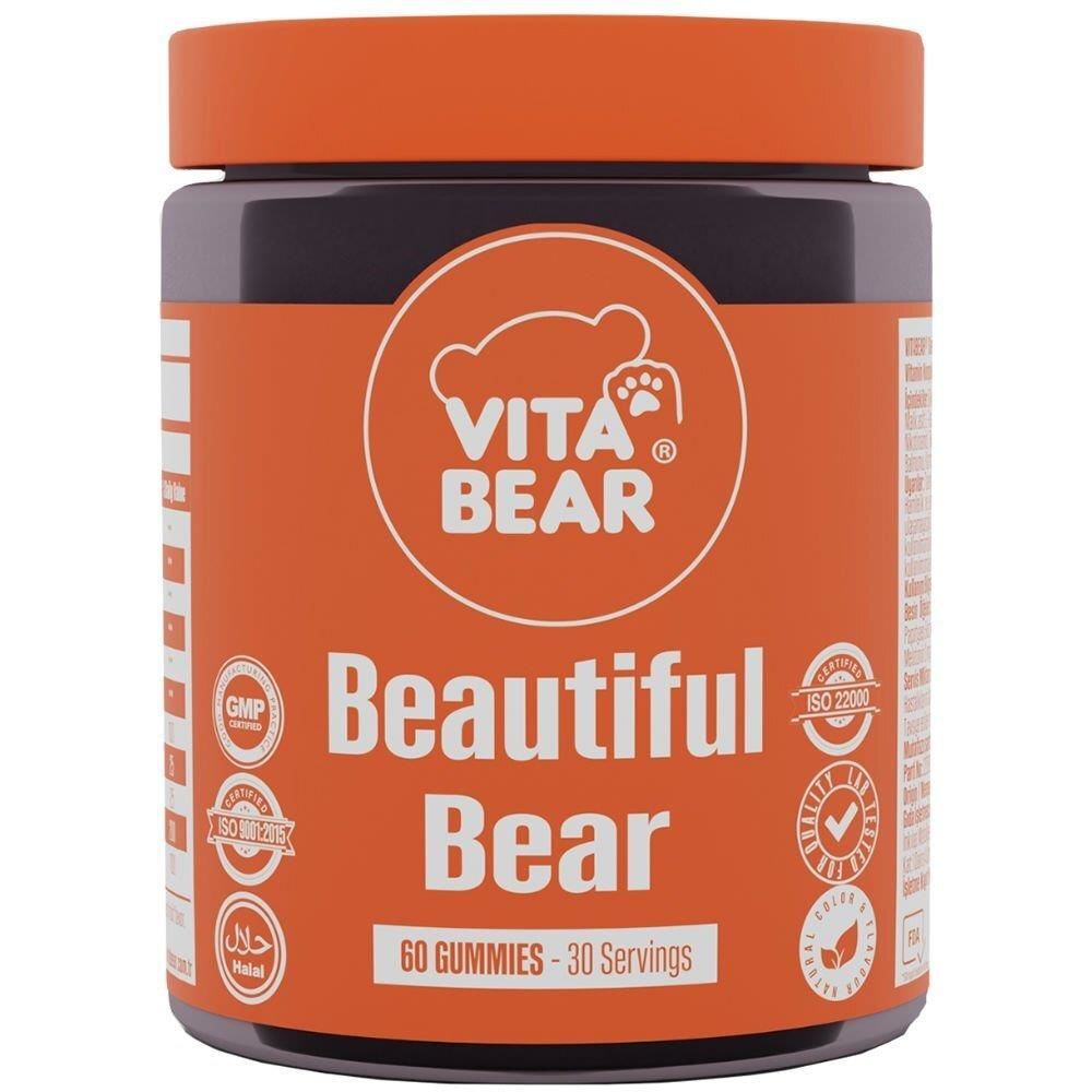 Vita Bear Beautiful Bear Gummy 60 Adet | Çiğnenebilir Form