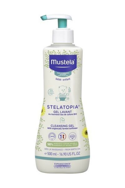 Mustela Stelatopia Cleansing Cream 500ml | Krem Şampuan