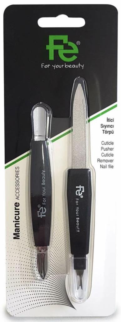 Fe Manikür Aksesuarı İtici Sıyırıcı Törpü