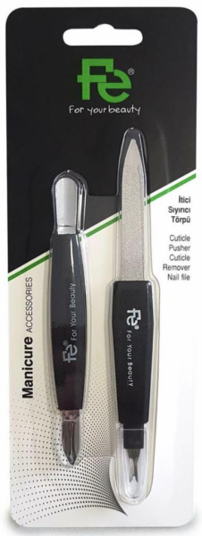 Fe Manikür Aksesuarı İtici Sıyırıcı Törpü