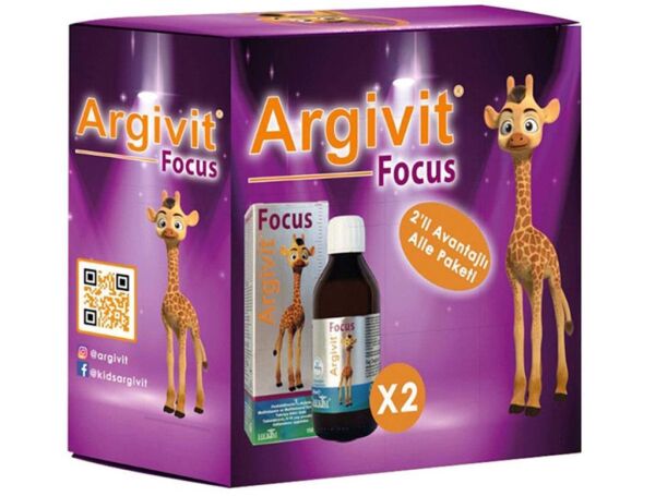 Argivit Focus Şurup Aile Paketi 2x150ml