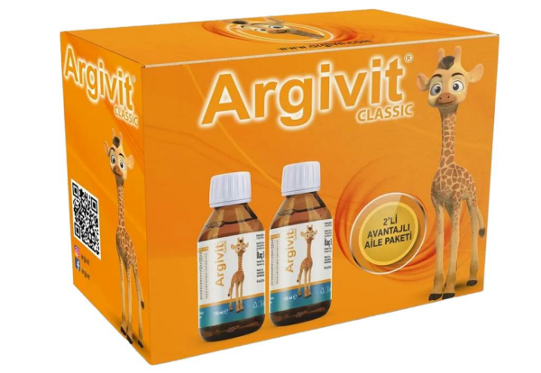 Argivit Classic Multivitamin Şurup Aile Paketi 2x150ml