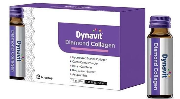 Dynavit Diamond Collagen Likid 50ml | 10 Shot