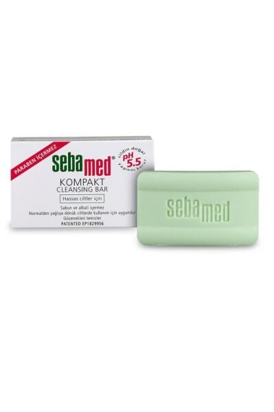 Sebamed Kompakt Cleasing Bar 100gr | Hassas Ciltler İçin Temizleyici Sabun
