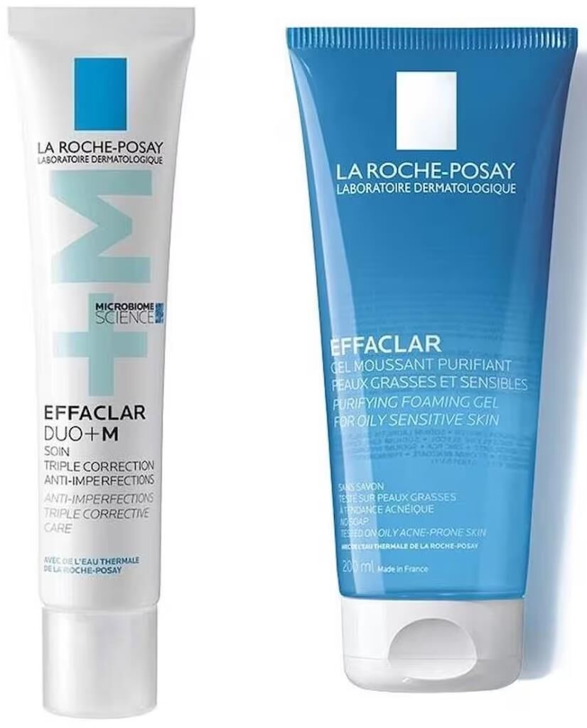 La Roche Posay Effaclar Gel 200ml ve Duo+ M 50ml | Cilt Kusuru Karşıtı Set