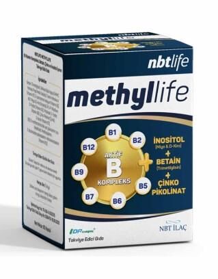 Nbt Life Methyllife Aktif B Kompleks 30 Kapsül