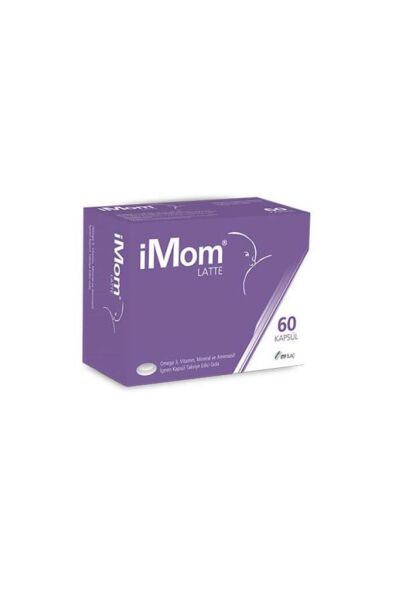 iMom Latte Omega-3 60 Kapsül