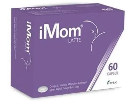 iMom Latte Omega-3 60 Kapsül