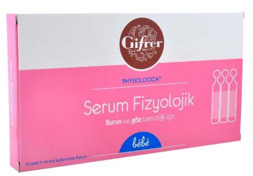 Nurse Harvey's Gifrer Serum Fizyolojik Damla 5ml | 10 Flakon