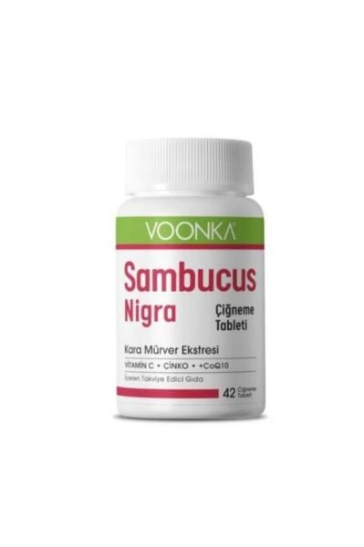 Voonka Sambucus Nigra Çiğneme 42 Tablet